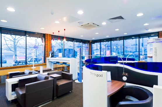 Regus - Third place working and 'think pods'